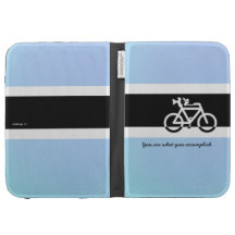 Accomplish (sky) kindle folio case