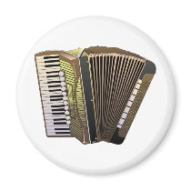 Accordian Fridge Magnet