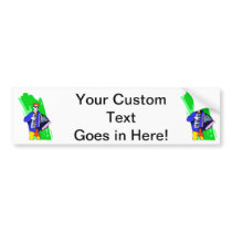 Accordian Player Blue Suit Graphic