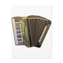 Accordian Post Card