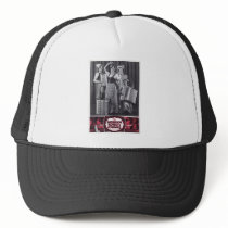Accordion Girls Vintage Ad Trucker Hats
