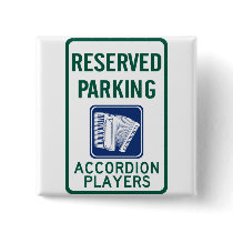Accordion Player Parking Pin