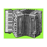 Accordion postcards
