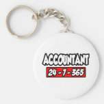 Accountant 24-7-365 key chain