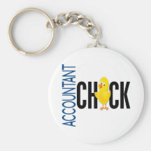 Accountant Chick Keychains