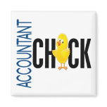 Accountant Chick magnets