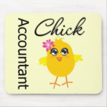 Accountant Chick Mouse Pad