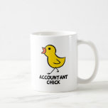 Accountant Chick Mugs