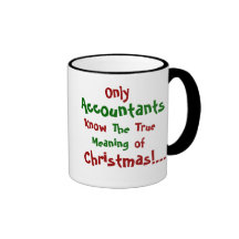 Accountant Christmas Famous Quote Mug
