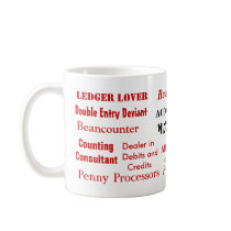 Accountant Nicknames Mug mugs