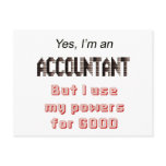 Accountant Powers Funny Office Humour Saying