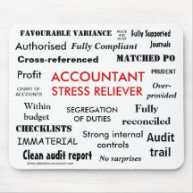 Accountant Stress Reliever - Stress Manager Mousemat