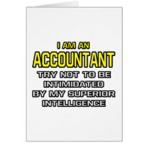 Accountant...Superior Intelligence Card