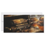 Accountant - The Adding Machine Customized Rack Card