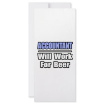 Accountant...Will Work For Beer