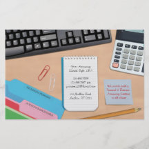 Accounting Desk Flyers