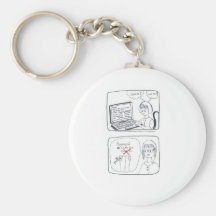 Accounting gift key chains