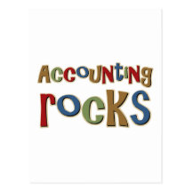 Accounting Rocks Post Cards