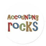 Accounting Rocks Stickers