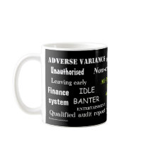 Accounting Swear Words!! mugs