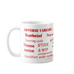 Accounting Swear Words! Rude Mug