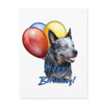 ACD Happy Birthday Balloons Post Card