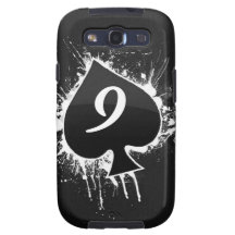 Ace Nine splatter Samsung Galaxy S3 Cases