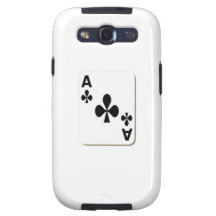 Ace of Clubs Playing Card Samsung Galaxy SIII Cover