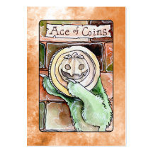 Ace of Coins Business Card