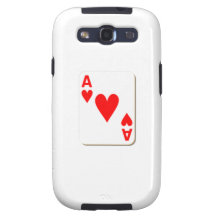 Ace of Hearts Playing Card Galaxy SIII Cover