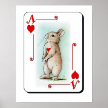Ace of Hearts Print