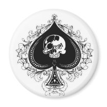 ace_of_spades1 fridge magnet