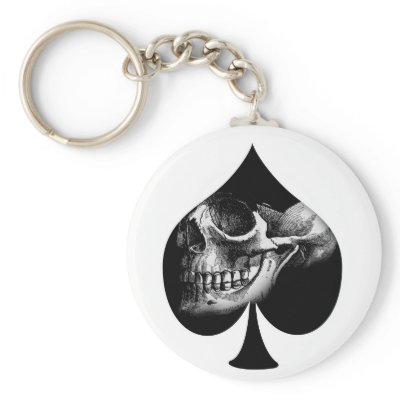 Ace of Spades Keychain