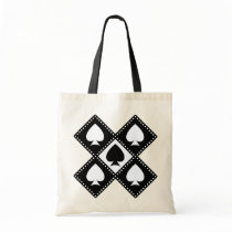 Ace of Spades Motif Bags