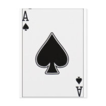 ace of spades post cards