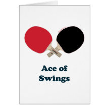 Ace of Swings Ping Pong Cards
