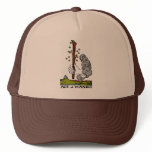 ACE OF WANDS TARORT CARD DESIG BY LIZ LOZ TRUCKER HATS