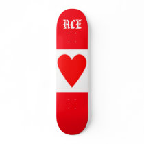 Ace Red Skateboard
