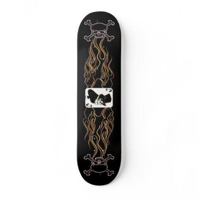 Ace Spades Skateboard by Method77