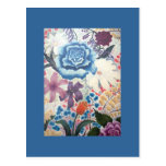 ACEO Art Trading Card - The Flower Garden postcards