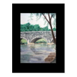 ACEO Art Trading Card - Under the Bridge postcards