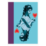 ACEO ATC queen heart business cards