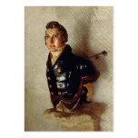 ACEO ATC Sailing Ship Figurehead in Uniform Card