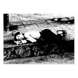 ACEO ATC Sleeper on the streets of Canton Business Card Template