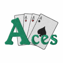 Aces Embroidered Shirt