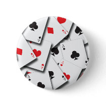 ACES PLAYING CARDS BUTTONS