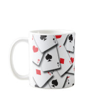 ACES PLAYING CARDS MUGS