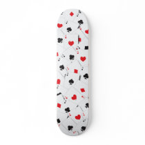 ACES PLAYING CARDS CUSTOM SKATE BOARD