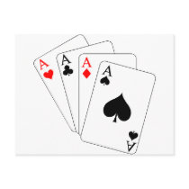Aces Post Cards