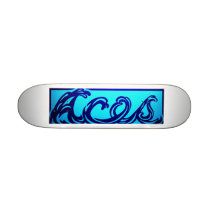 aces skate board deck